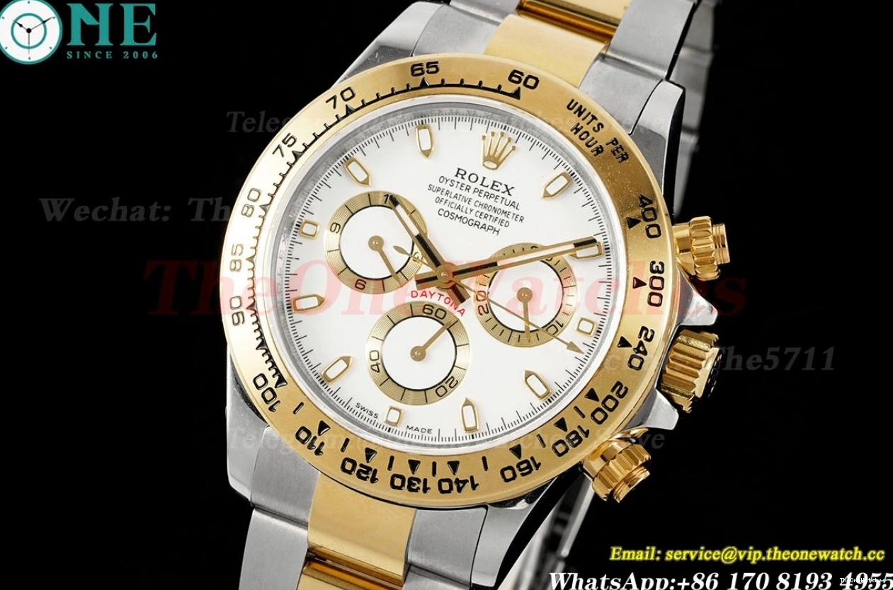 SS QF YG Weight) SH4130(Gain White 40mm Dial 116503 V3 Daytona 0121